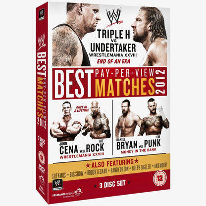 WWE Best Pay Per View Matches 2012 DVD