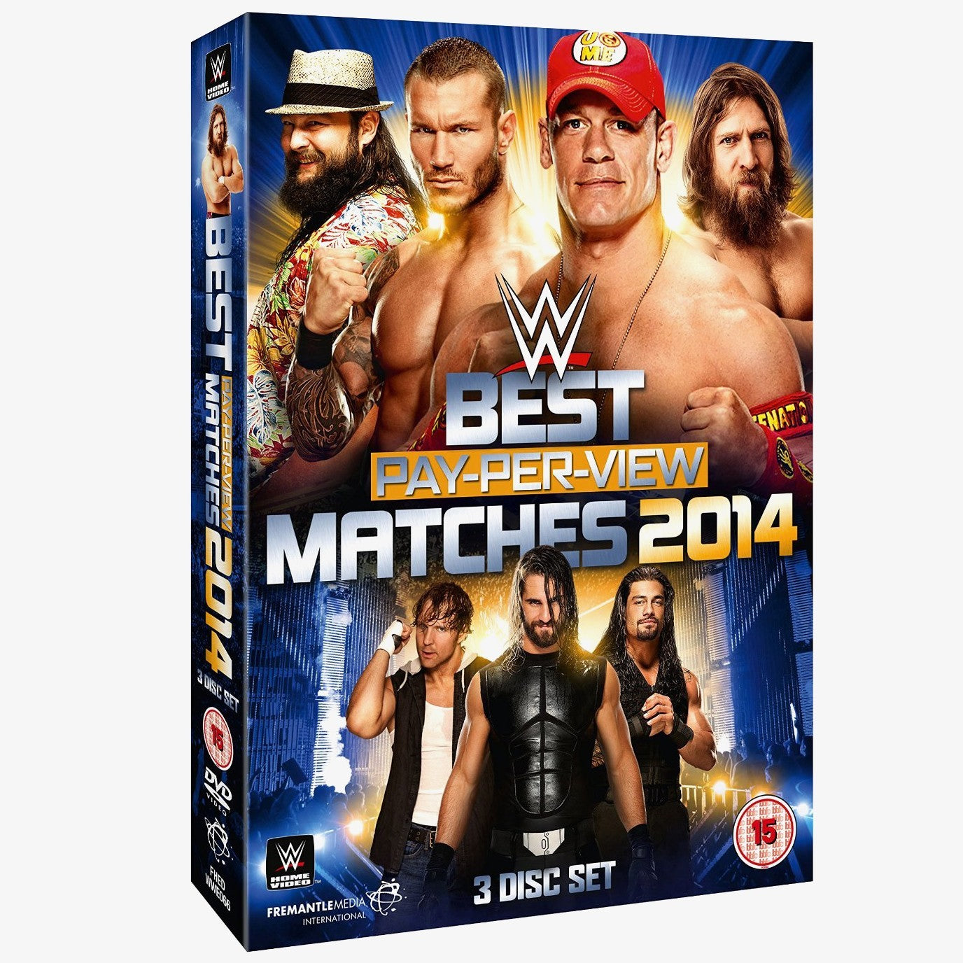 WWE Best Pay Per View Matches 2014 DVD (3 Discs)