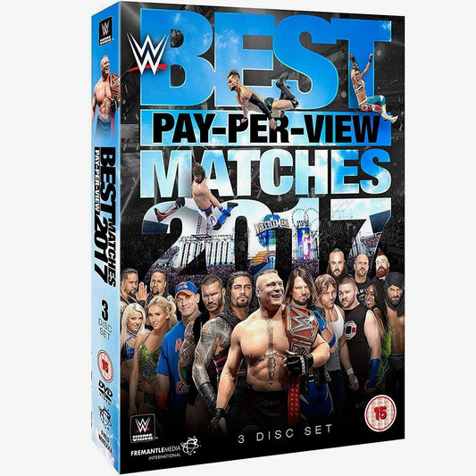 WWE Best Pay-Per-View Matches 2017 DVD