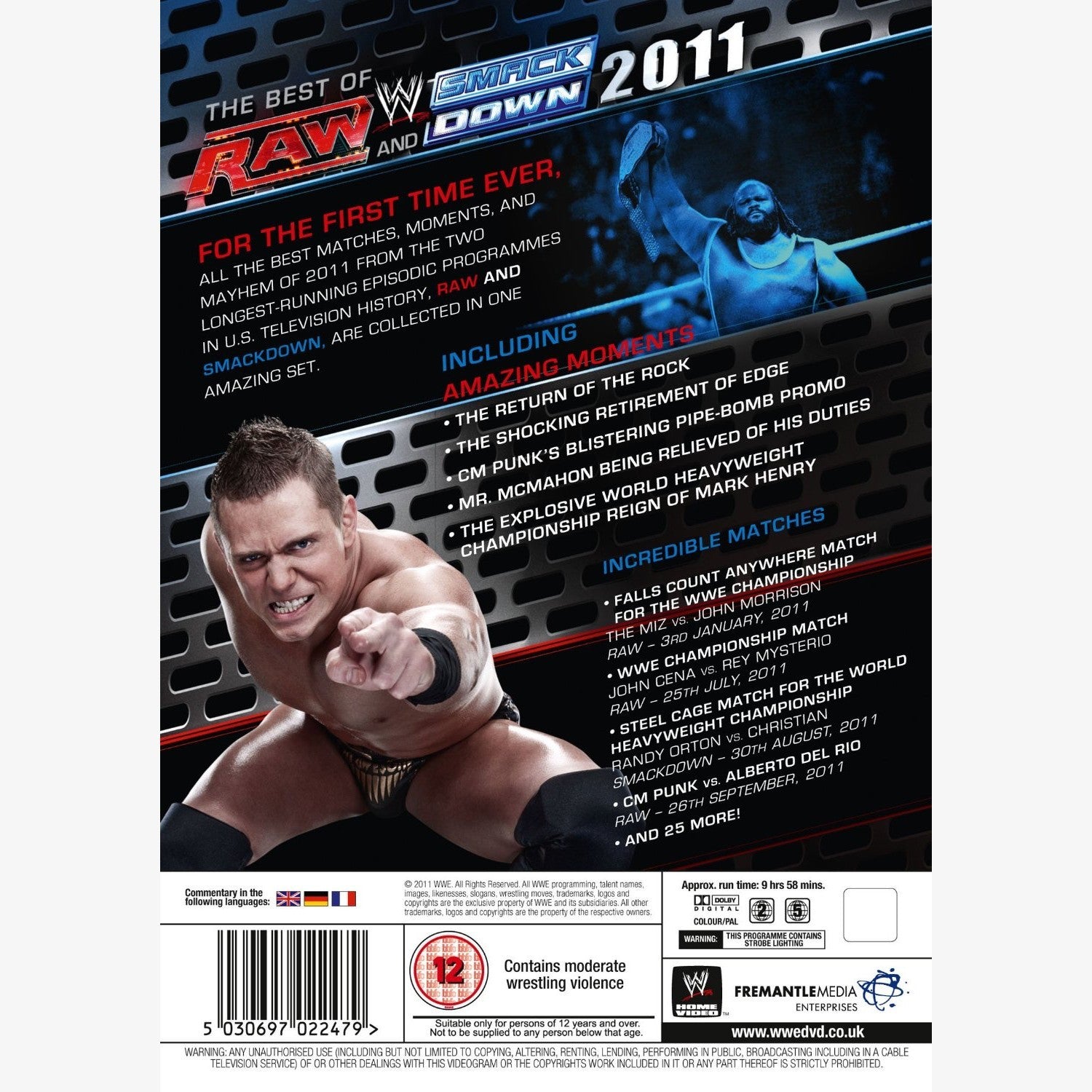 WWE The Best of Raw & Smackdown 2011 DVD – wrestlingshop.com