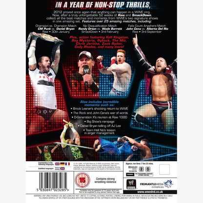 WWE Best of Raw & SmackDown 2012 DVD