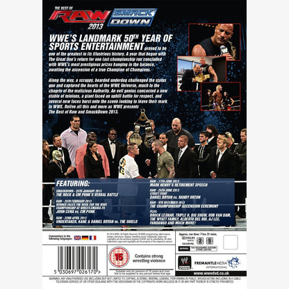 WWE The Best of Raw and Smackdown 2013 DVD