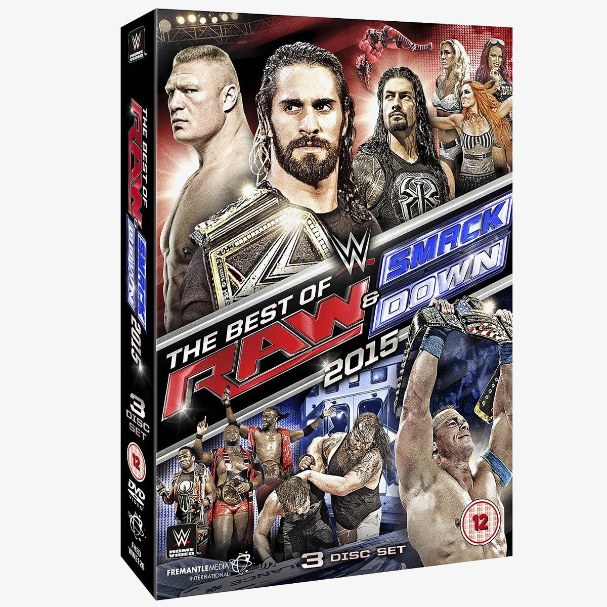 Wwe Best Of Raw And Smackdown 2015 Dvd