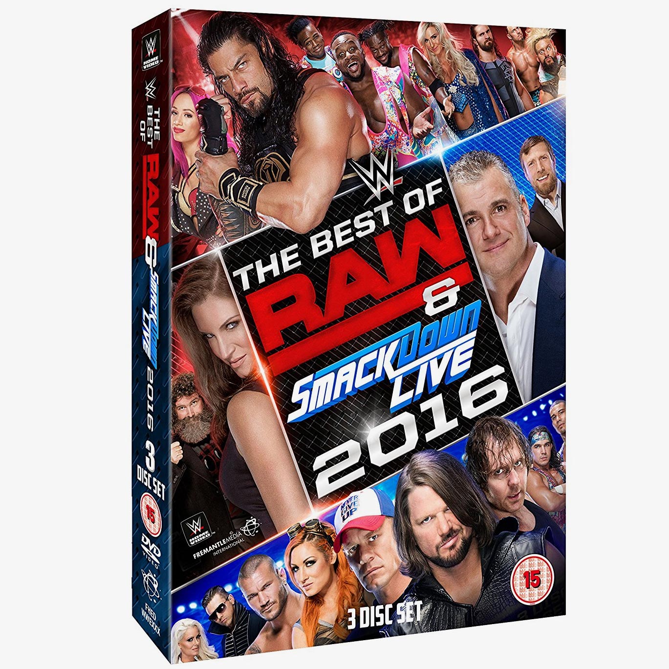 WWE The Best Of Raw & Smackdown Live 2016 DVD – Wrestlingshop.com