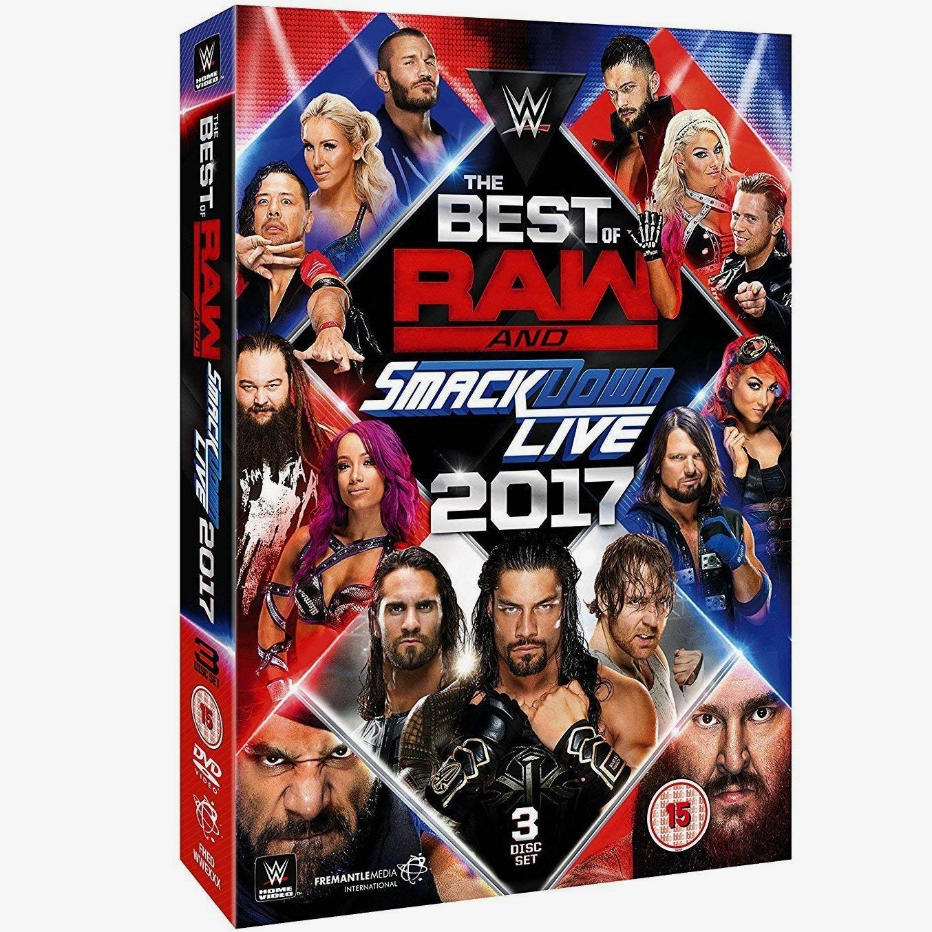 WWE The Best of Raw and SmackDown 2017 DVD