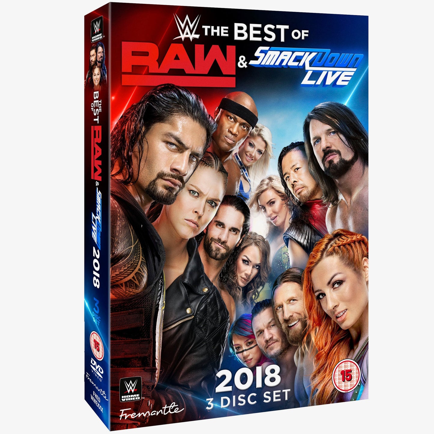 WWE The Best of Raw & SmackDown 2018 DVD