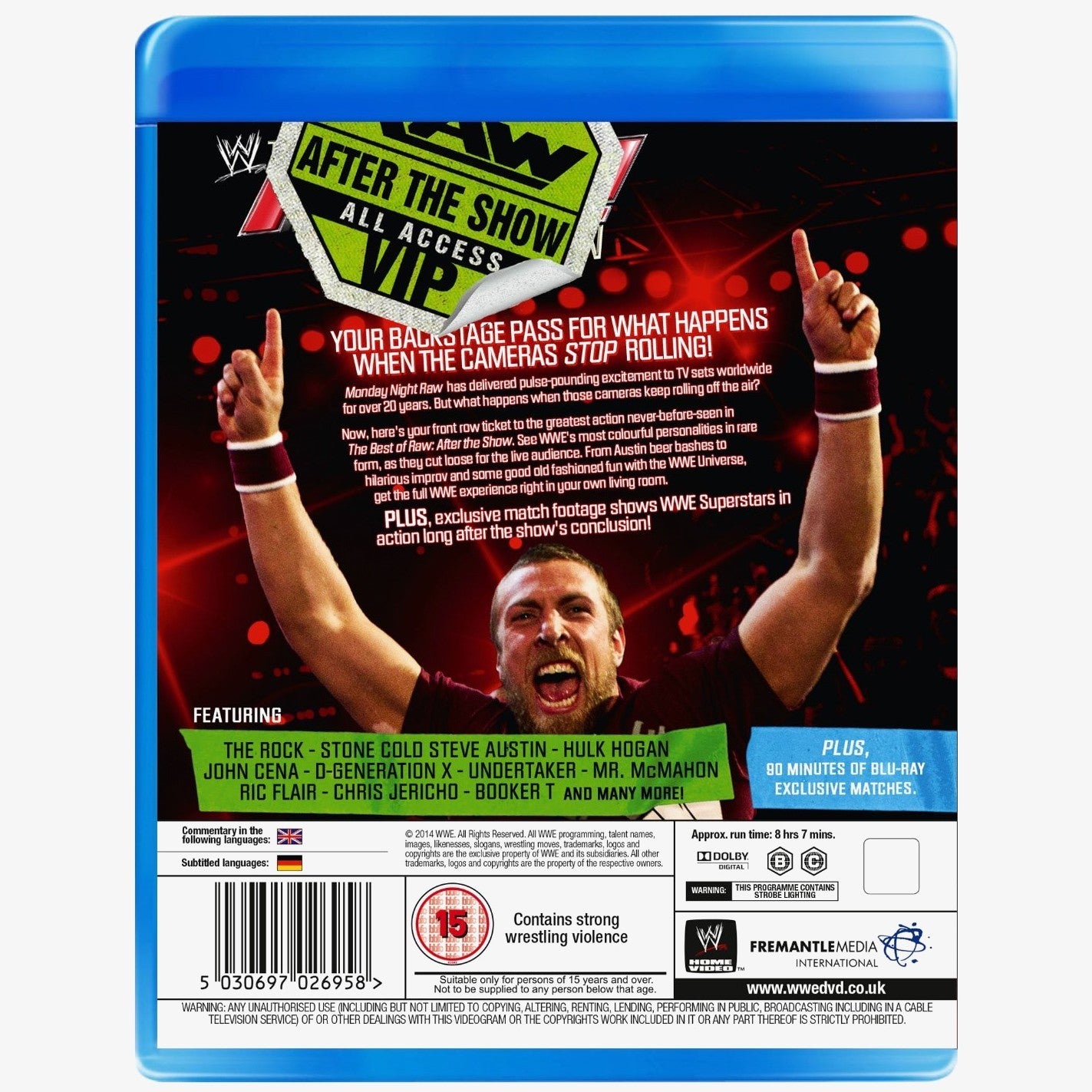 WWE The Best of RAW: After The Show Blu-ray