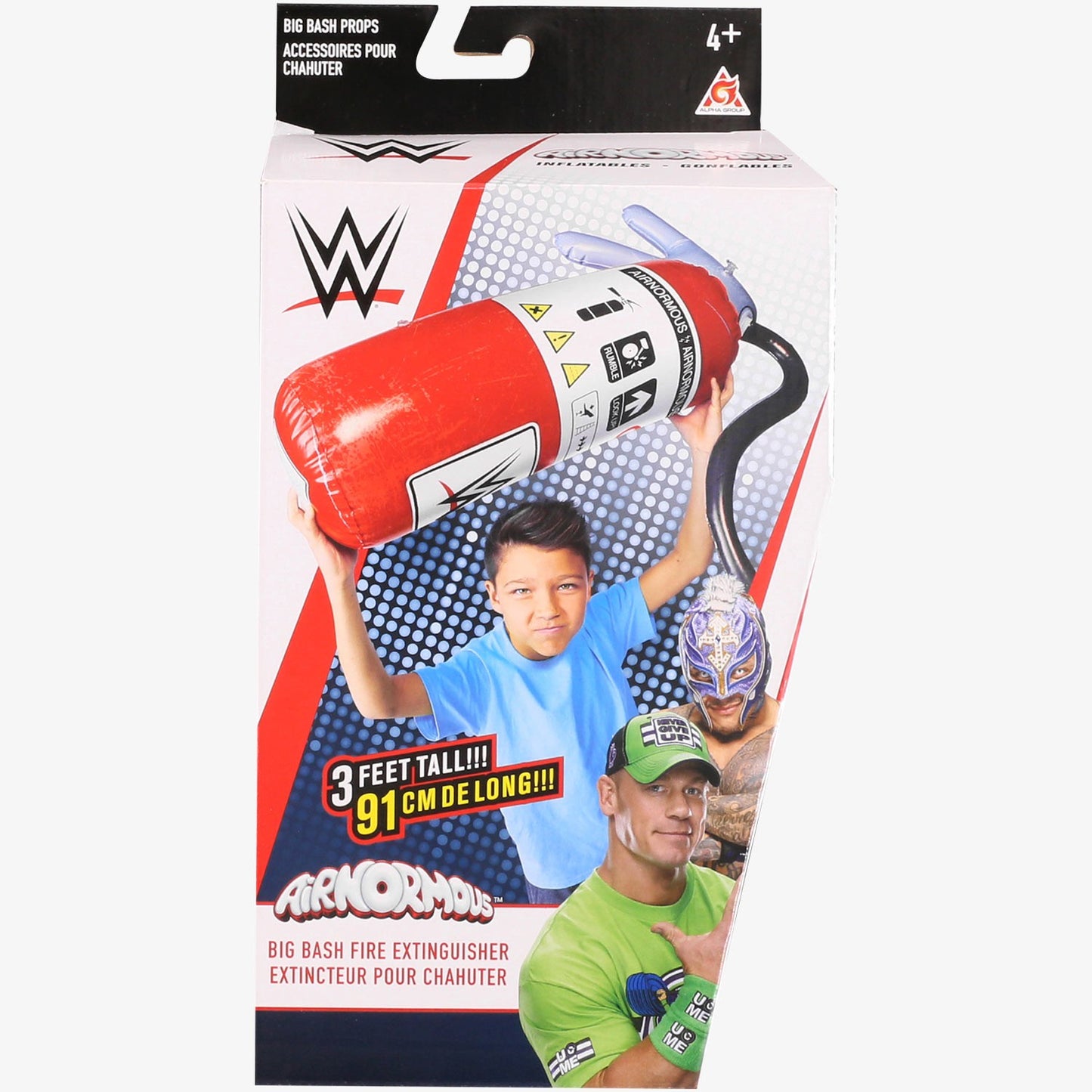 WWE Big Bash Inflatable Fire Extinguisher