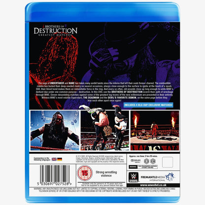 WWE Brothers Of Destruction Blu-ray