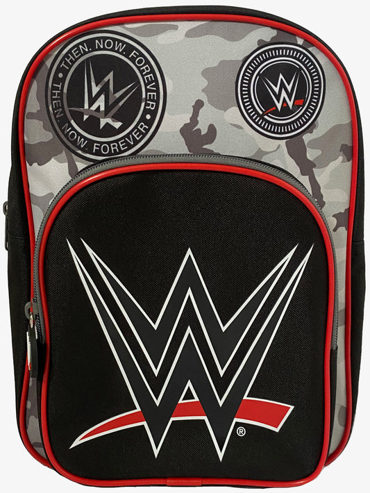 WWE Camo Logo Pocket Backpack