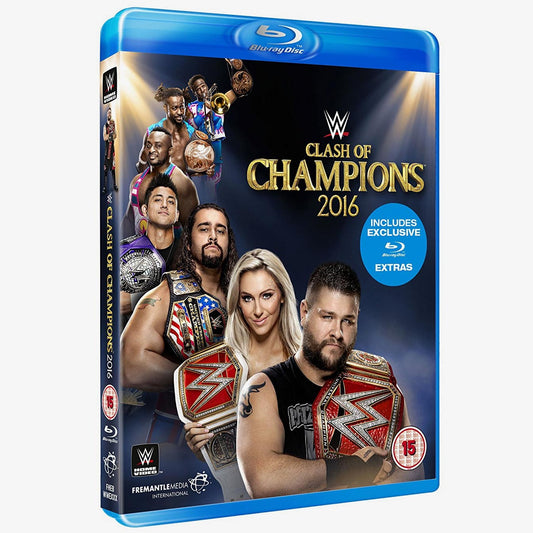 WWE Clash of Champions 2016 Blu-ray