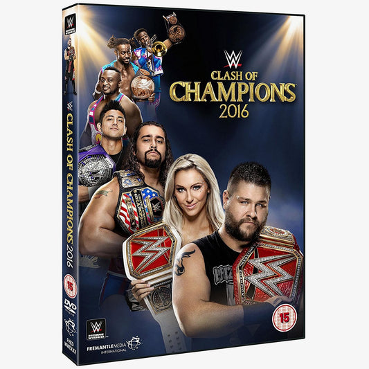 WWE Clash of Champions 2016 DVD