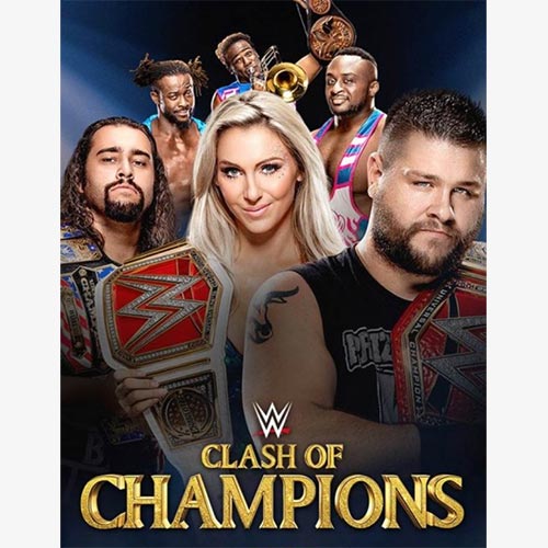 WWE Clash of Champions 2016 Blu-ray
