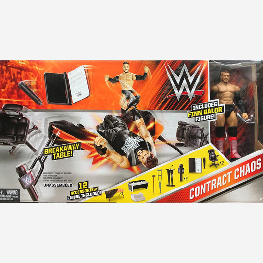 WWE Contract Chaos Playset (with Finn Balor Figure)