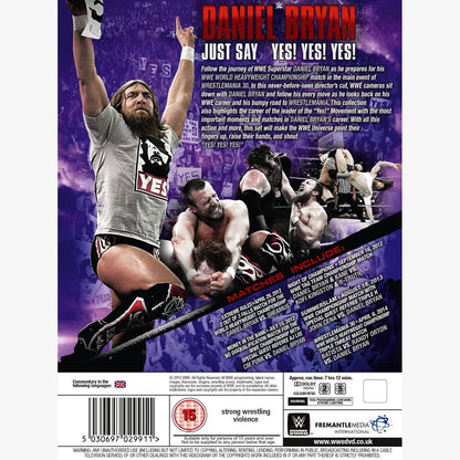 WWE Daniel Bryan - Just Say Yes! Yes! Yes! DVD