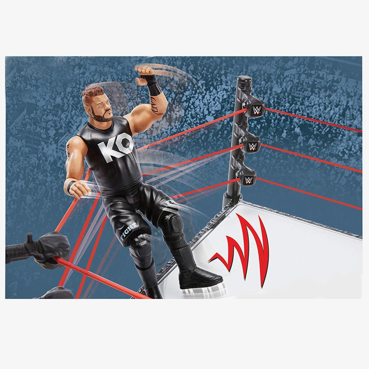 Wwe destruction zone store playset asda