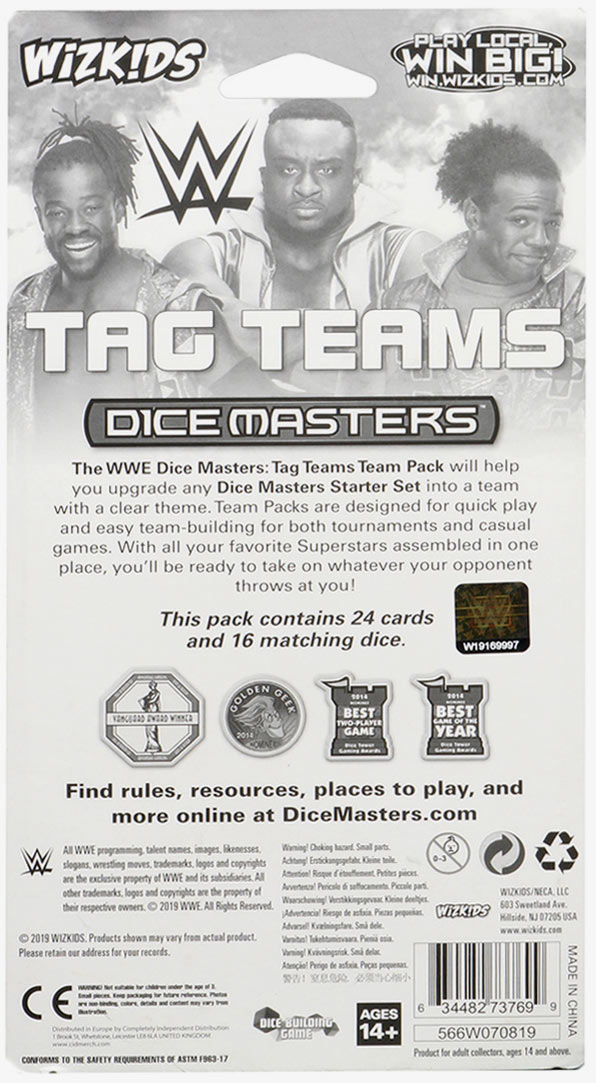 WWE Dice Masters Tag Teams Pack – wrestlingshop.com