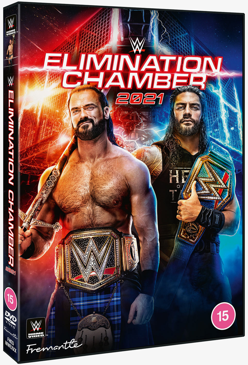 WWE Elimination Chamber 2021 DVD