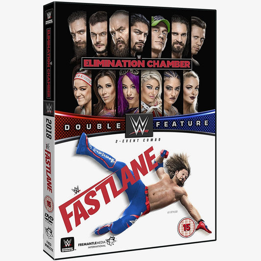 WWE Elimination Chamber 2018 & Fastlane 2018 Double Feature DVD