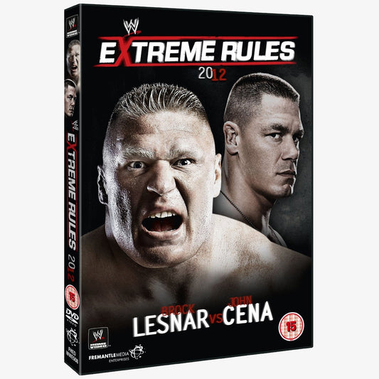 WWE Extreme Rules 2012 DVD