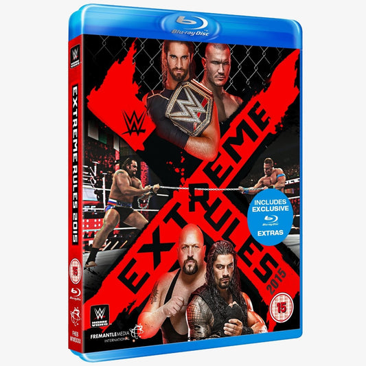 WWE Extreme Rules 2015 Blu-ray