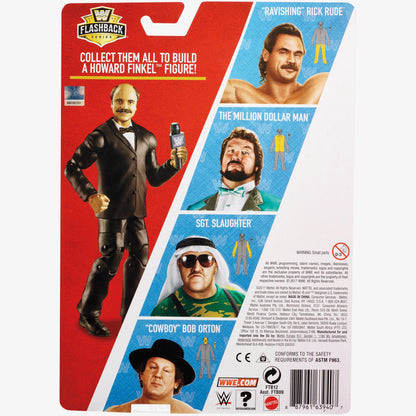 Cowboy Bob Orton - WWE Flashback Basic Series #1 (Build Howard Finkel)