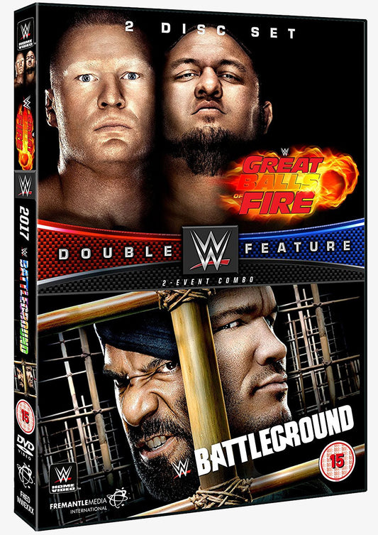 WWE Great Balls of Fire & Battleground 2017 DVD