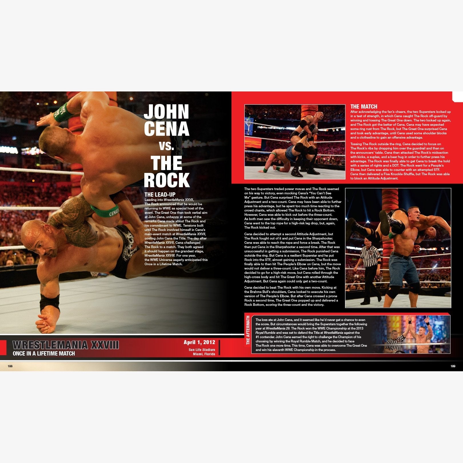 WWE 100 Greatest Matches Book
