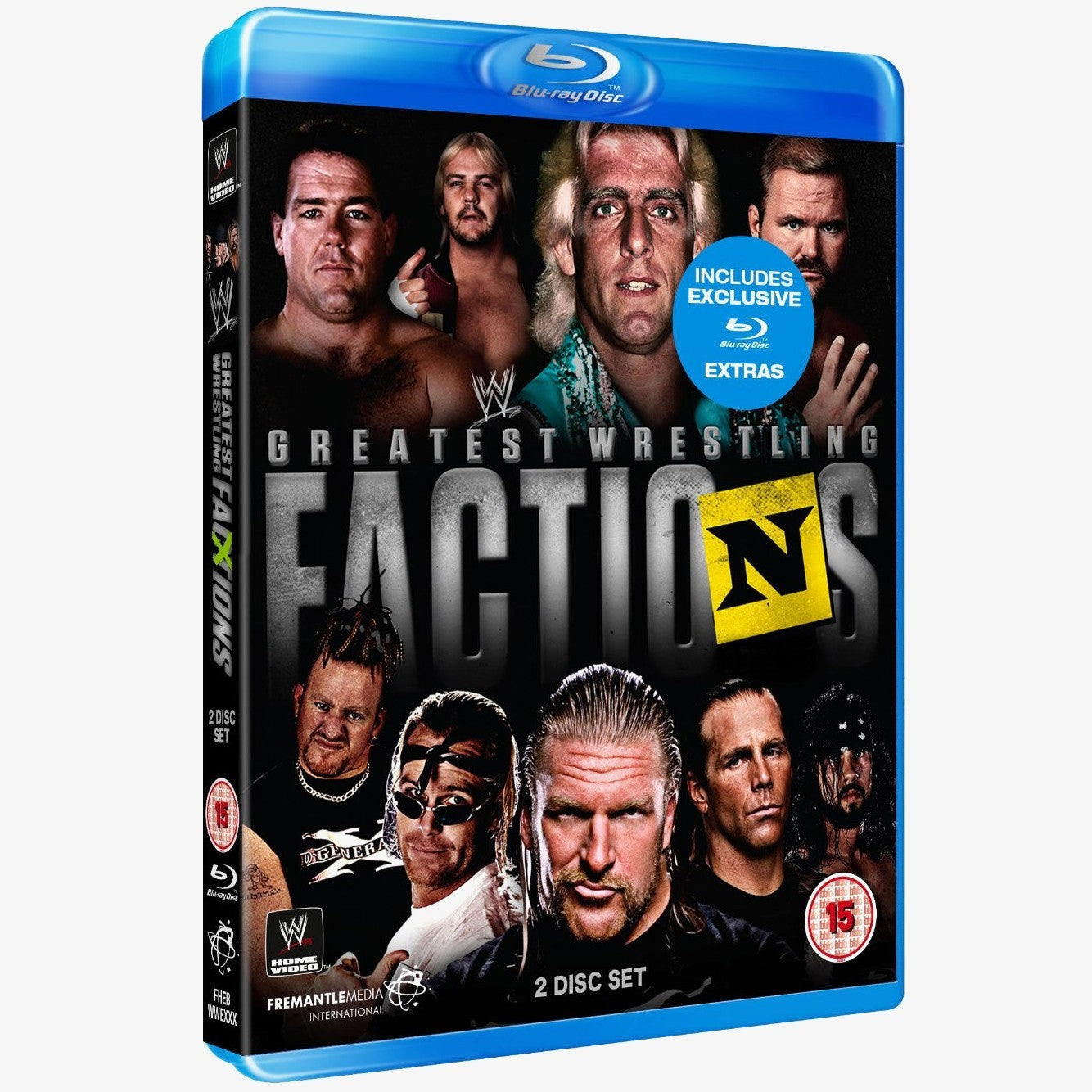 WWE Wrestling's Greatest Factions Blu-ray