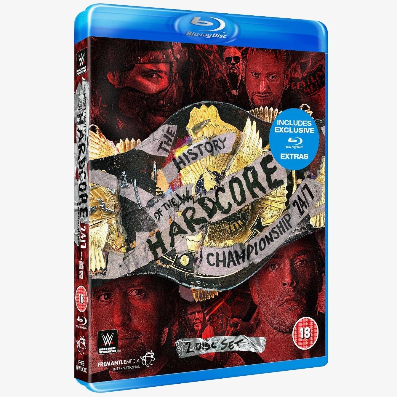 WWE - The History Of The Hardcore Championship 24:7 Blu-ray