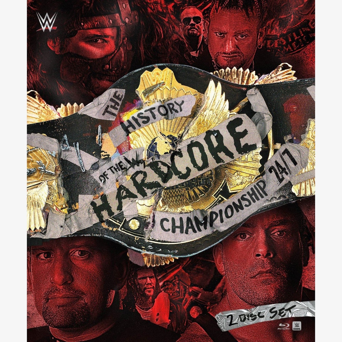 WWE - The History Of The Hardcore Championship 24:7 Blu-ray