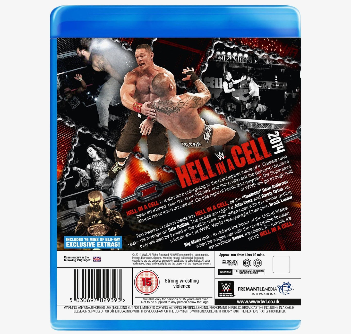 WWE Hell in a Cell 2014 Blu-ray