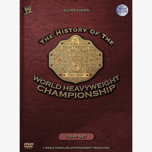 WWE History of the World Heavyweight Championship DVD (3 Discs)