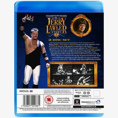 WWE It's Good To Be The King - The Jerry Lawler Story Blu-ray