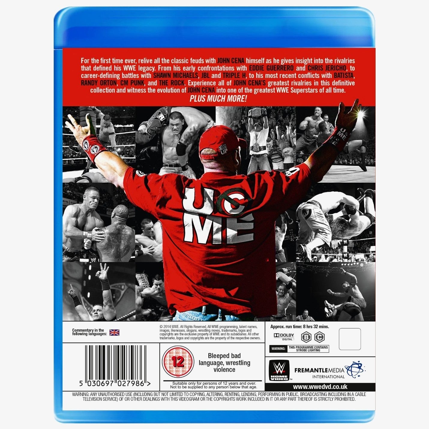 WWE John Cena's Greatest Rivalries Blu-ray – Wrestlingshop.com