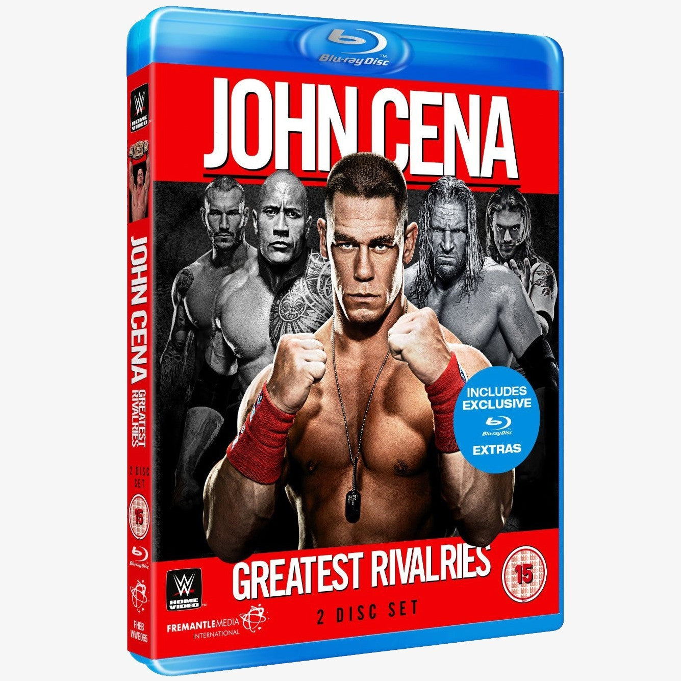 WWE John Cena's Greatest Rivalries Blu-ray