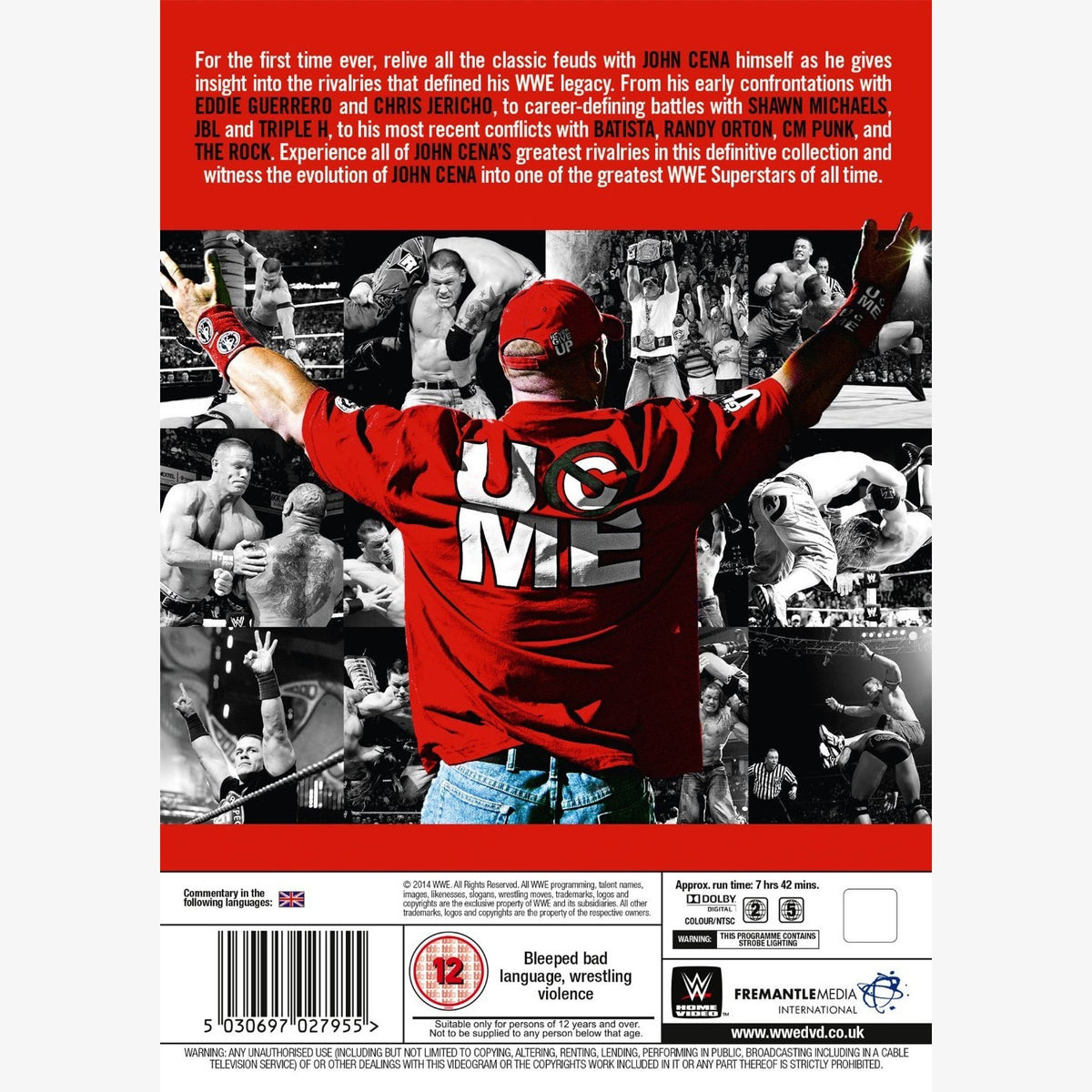 WWE John Cena's Greatest Rivalries DVD – wrestlingshop.com