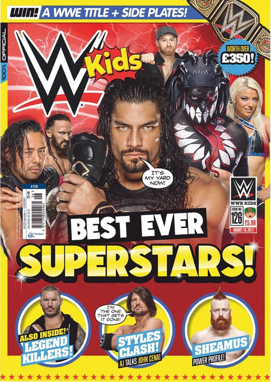 WWE Kids Magazine (Issue 126)