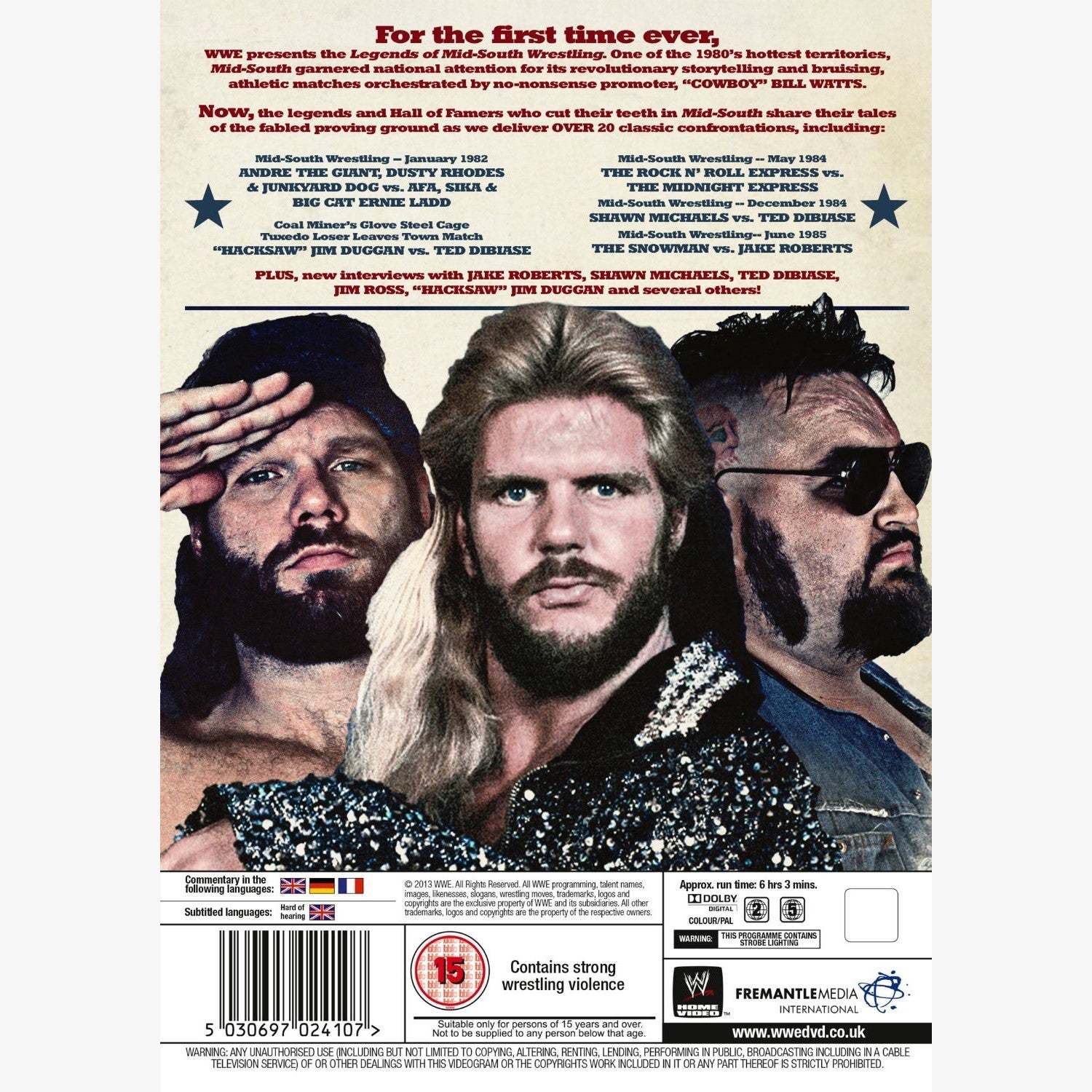 WWE Legends of Mid-South Wrestling DVD