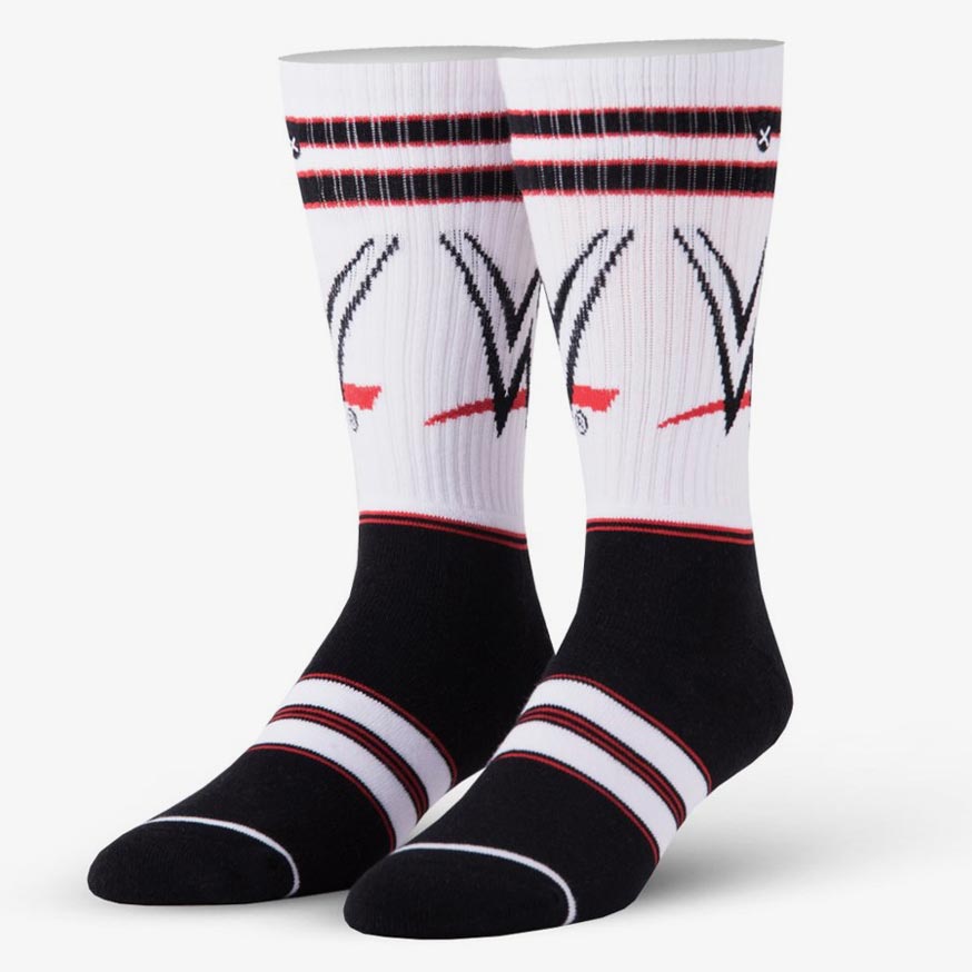 WWE Logo Knit Socks