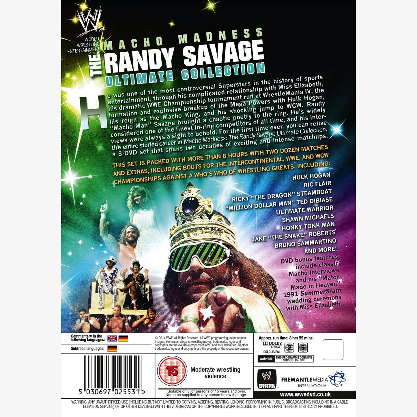 WWE Macho Madness - The Ultimate Randy Savage Collection DVD