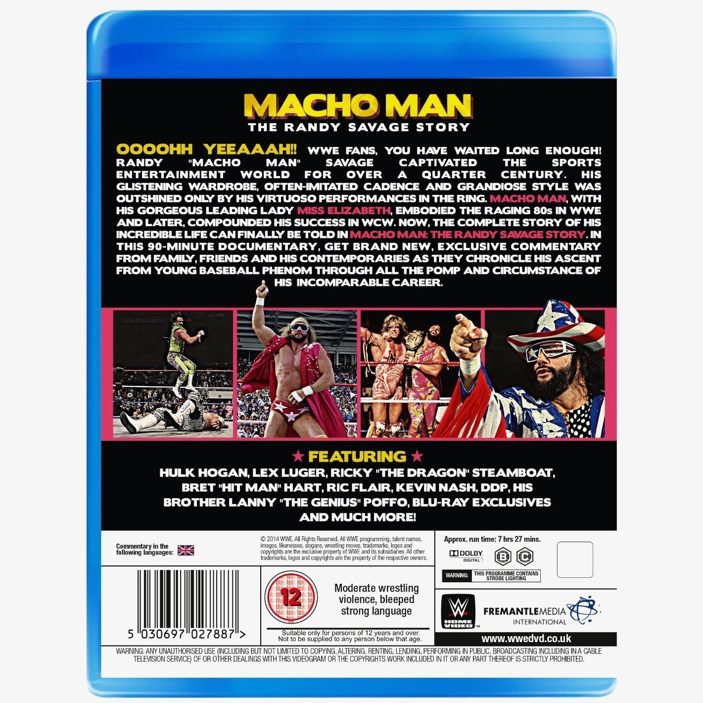 WWE - Macho Man - The Randy Savage Story Blu-ray (2 Discs)