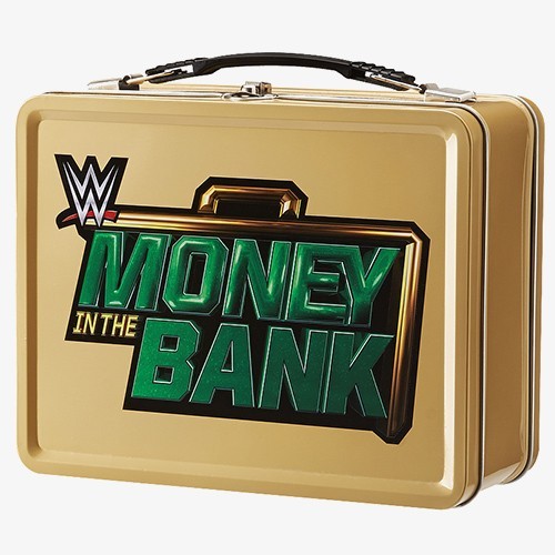 WWE Money in the Bank Tin Lunch Box (Gold)