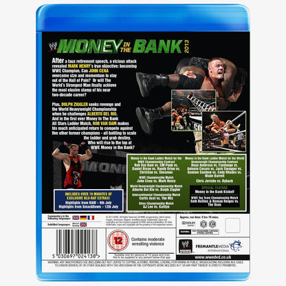 WWE Money In The Bank 2013 Blu-ray