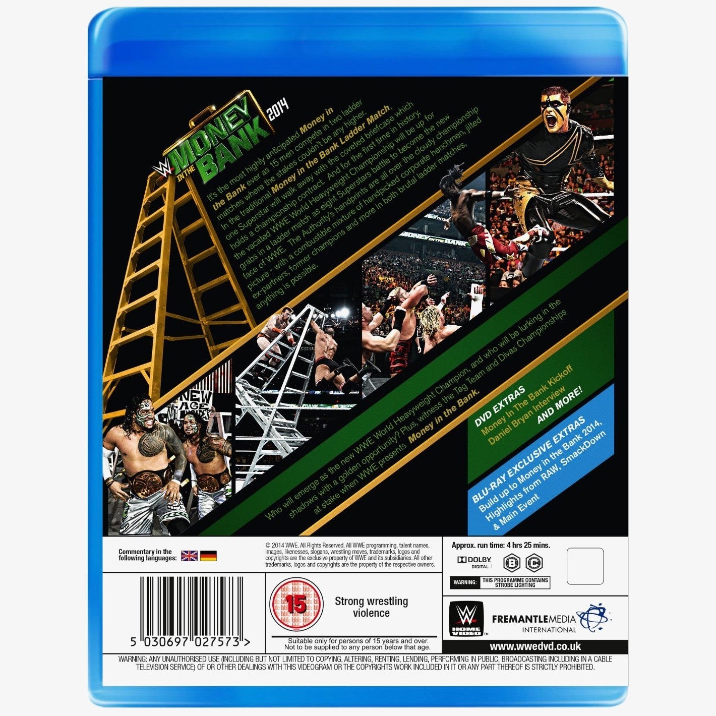 WWE Money in the Bank 2014 Blu-ray