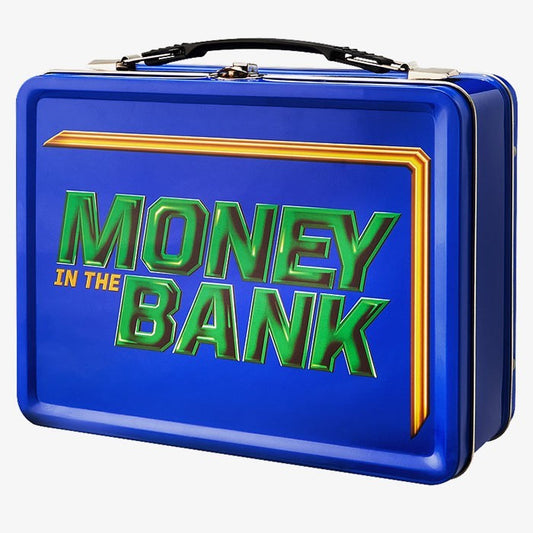 WWE Money in the Bank Tin Lunch Box (Blue)