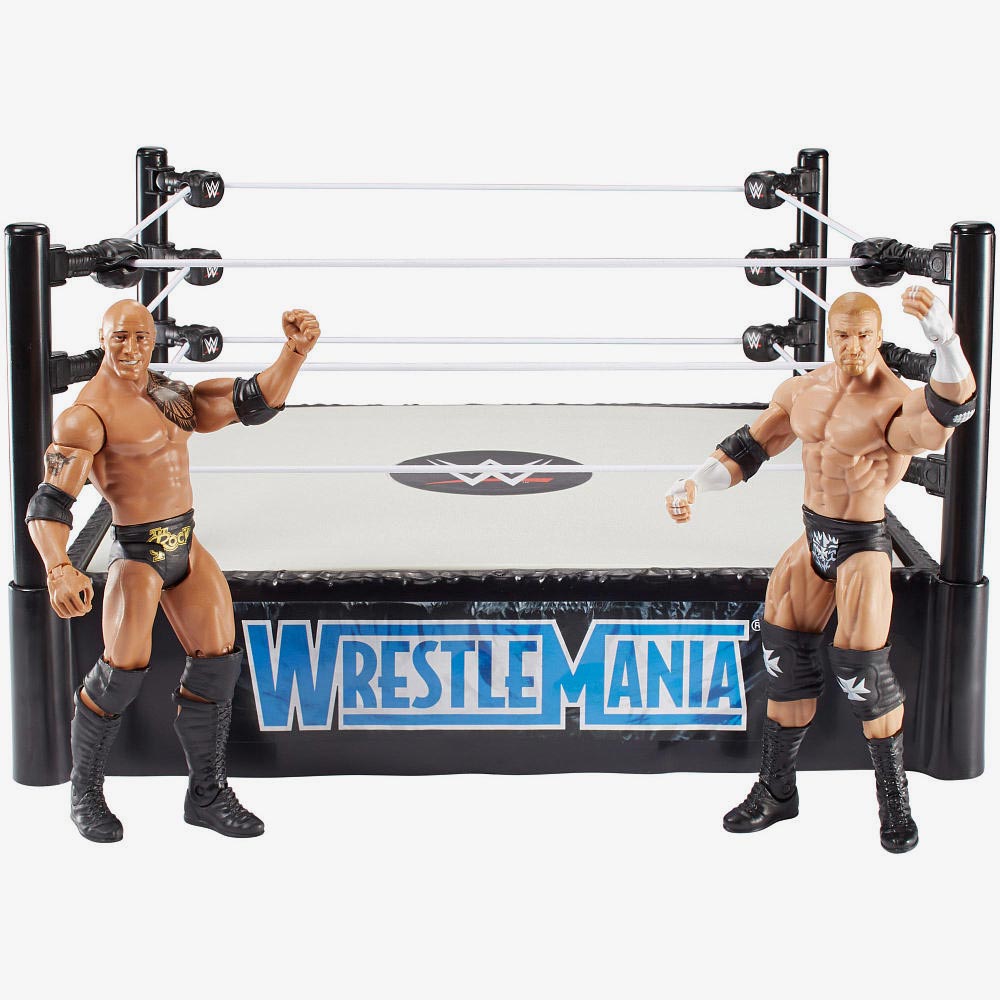 WWE Network Spotlight WrestleMania Ring Playset