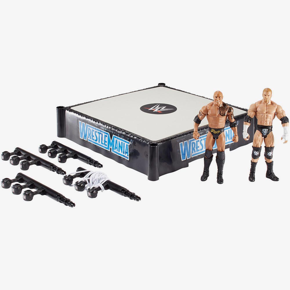 WWE Network Spotlight WrestleMania Ring Playset