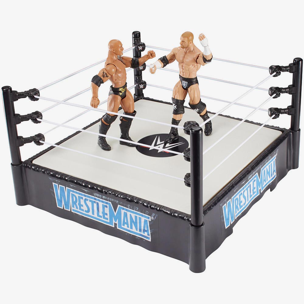 WWE Network Spotlight WrestleMania Ring Playset