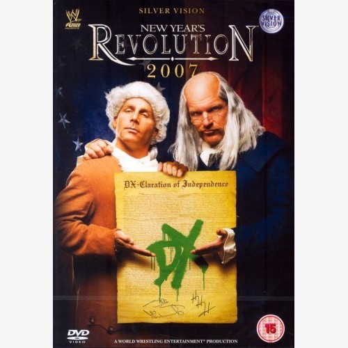 WWE New Years Revolution 2007 DVD